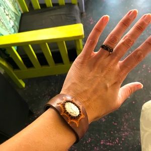 Leather Cuff Bracelet